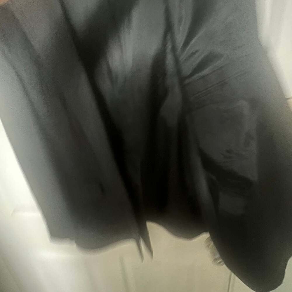 VTG Pagano West Black Western Blazer 50 S Vintage Suede on Shoulders 80s - Picture 9 of 11